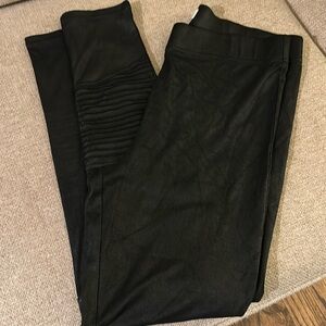 Mud pie large leather leggings